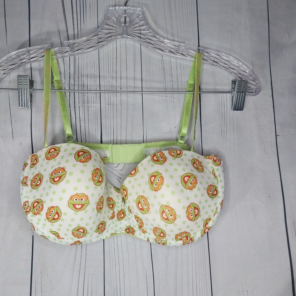 Sesame Street Oscar The Grouch 36C Bra